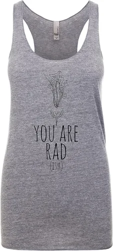 Miniatura 16 de Women's Graphic Racerback Tank Top, Gift for Her, Shirts with Sayings, Yoga Tee, Food