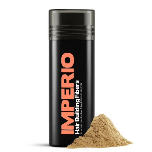 Miniatura 11 de IMPERIO Fibras de construcción del cabello para adelgazar el cabello, 0.92 oz de fibras capilares de primera calidad para mujeres y hombres