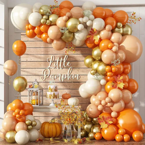 Miniatura 10 de Kit de arco de globos para Halloween – 129 piezas, globos rosados, negros, plateados y blancos con globos de aluminio de fantasmas y estrellas