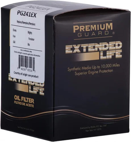 Miniatura 5 de Filtro de aceite PG, vida extendida PG241EX Compatible con varios modelos 1956-2020 de Ford, Toyota, Mazda, Chrysler, Jeep, Dodge, Volkswagen