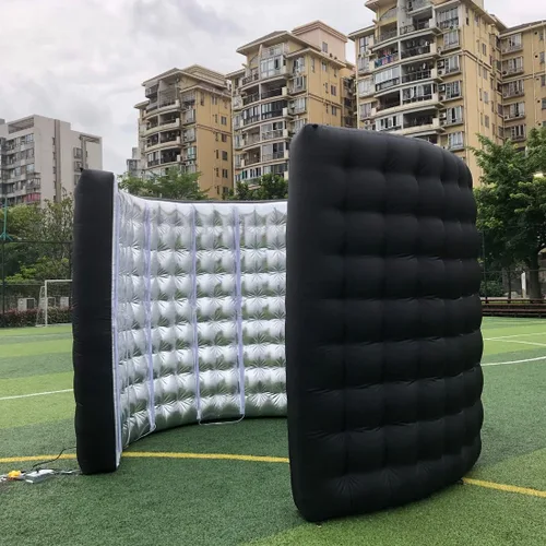 Miniatura 6 de Cabina de fotos inflable 360 con 24 piezas de tubo de luz LED y ventilador de aire para cabina de fotos telón de fondo para fiesta, boda, cumpleaños