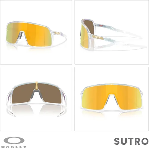 Miniatura 31 de Oakley Sutro OO9406 / OO9462 - Lentes de sol para hombre, kit de correa de accesorios, bolsa de microfibra