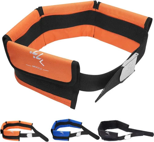 Miniatura 8 de 4 cinturones de neopreno para buceo de bolsillo, nailon para pesca con lanza para cintura de 32 a 52 pulgadas, hebilla de liberación rápida