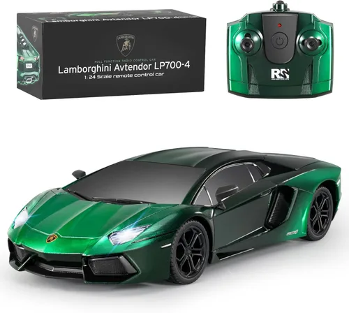 Miniatura 8 de MIEBELY Lamboghini - Auto RC a control remoto a escala 1:24, juguete Lambo de 3.7 V, 500 mAh, LP700 auto de control remoto rápido para niños de 8 a