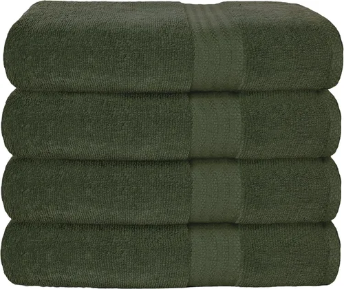 Miniatura 40 de GLAMBURG - Juego de 12 toallas faciales ultrasuaves de 13 x 13 pulgadas, 100% algodón, duraderas y altamente absorbentes, ideales para baño, cocina