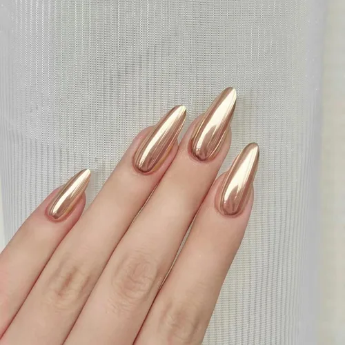 Miniatura 22 de Uñas postizas cortas a presión, uñas postizas de otoño con punta francesa, color marrón, cobertura completa, con diseños de remolinos marrones, uñas