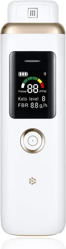 Miniatura 10 de Probador de aliento de cetona Medidor profesional de cetosis de respiración de alta precisión - Analizador portátil de monitor de respiración
