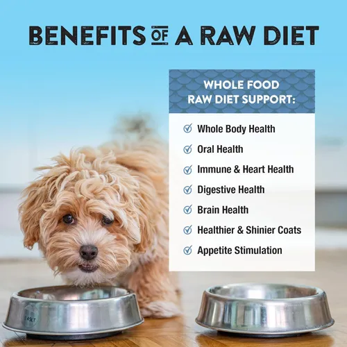 Miniatura 5 de Northwest Naturals Alimento liofilizado para perros de pescado blanco y salmón - Nuggets de tamaño bocado - Sin granos, alta en proteínas, dieta