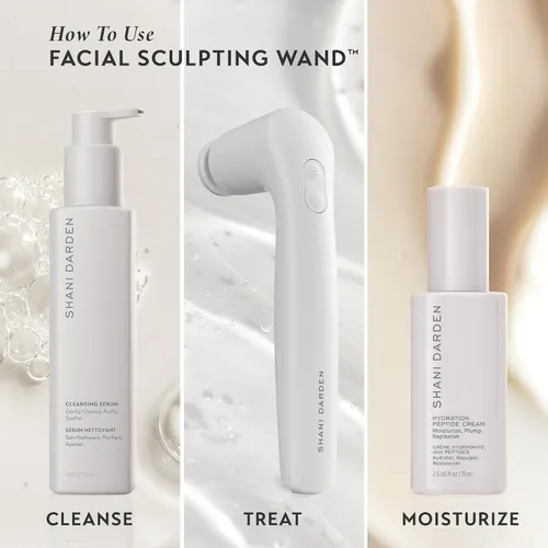 Miniatura 6 de SHANI DARDEN SKIN CARE - Varita para esculpir el rostro, dispositivo de reafirmación y apriete del cuello, dispositivo de ondas de sonido