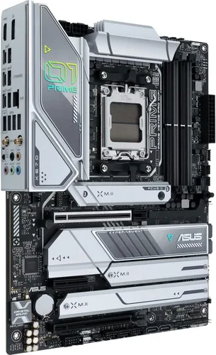 ASUS Prime X670E-PRO WiFi AMD X670 AM5 Ryzen™ Desktop 9000 8000 y 7000 ATX Placa base con PCIe® 5.0, cuatro ranuras M.2, ranuras DDR5, USB 3.2 Gen