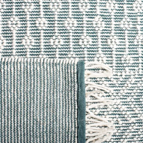 Miniatura 37 de SAFAVIEH Natura Collection - Alfombra decorativa de 2 x 3 pies, color marfil, con flecos de lana marroquí bohemia, hecha a mano, ideal para zonas
