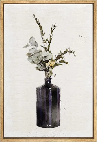 Miniatura 11 de Lienzo enmarcado para pared, diseño de rosa del desierto con pinchos, plantas florales suculentas, fotografía, arte moderno, primer plano