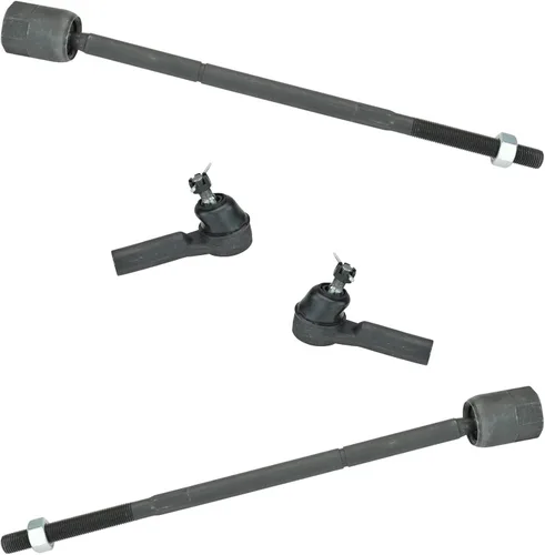 Miniatura 115 de TRQ Juego de barras de acoplamiento delanteras interiores y exteriores de 4 piezas compatible con Jeep Cherokee 1991-2001 y Comanche 91-92
