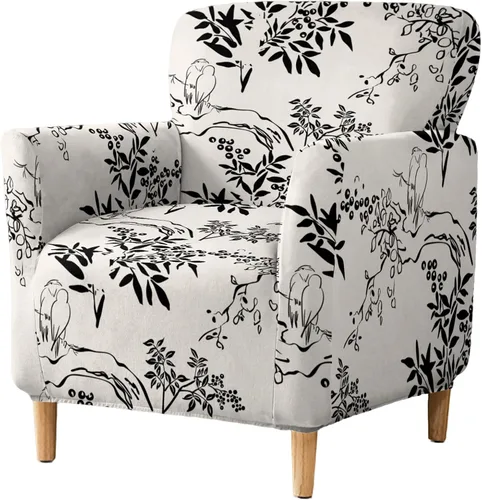 Miniatura 25 de HAOYONG - Funda elástica de terciopelo para silla de banquete, fundas para sillas de 1 pieza, fundas para sillones de sofá, funda suave para sillón