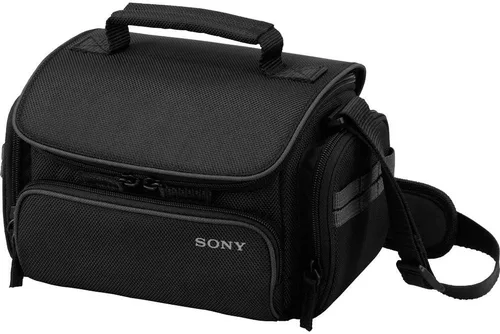 Miniatura 2 de Sony LCS-U30 - Funda de transporte suave para videocámara, color negro, grande