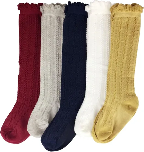 Miniatura 2 de Jastore 5 pares3 pares de calcetines de algodón unisex para bebé y niño