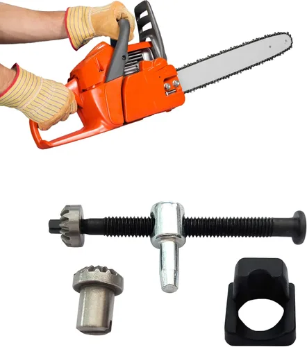 Miniatura 2 de Kit de ajustador de tensor de barra de cadena para compatible con Echo CS-400 cs400 CS-450 Kit de ajustador de tensor de cadena piezas