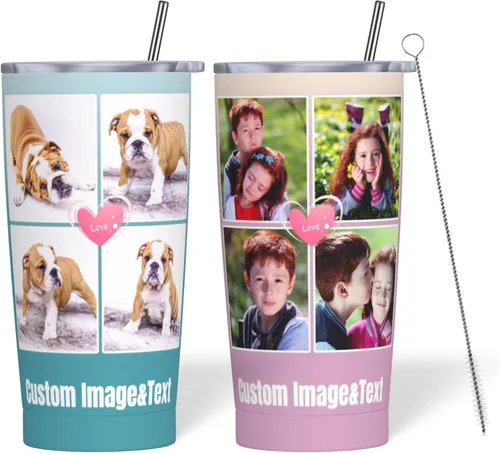 Miniatura 9 de Vaso personalizado personalizado con foto texto imagen regalo en el día del padre, cumpleaños para papá, marido, abuelo, taza de café aislada