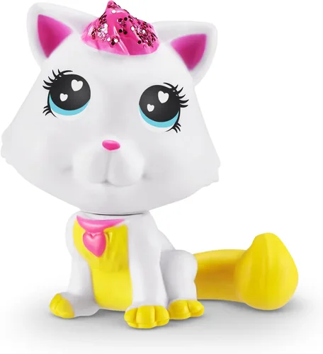 Miniatura 4 de Sparkle Girlz ZURU - Conjunto de muñeca y mascota de princesa, vestido azul y perro, 2 mascotas incluidas, muñeca de moda posable, vestido
