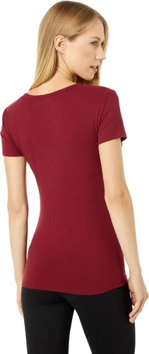 Miniatura 2 de bebe womens Bebe Logo Ribbed Tee