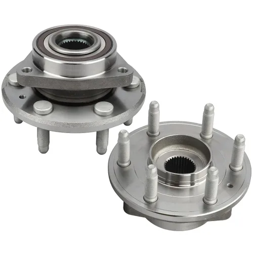 Miniatura 14 de 512333 [2 unidades, 4X4 4WD solamente] Conjunto de cojinete de cubo de rueda trasera para Dodge calibre 2007-2008, para Jeep 2007-2017