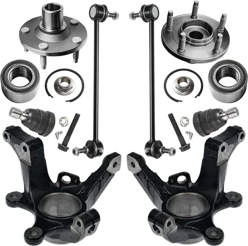 Miniatura 38 de Detroit Axle - Kit de nudillos delanteros e izquierdos RWD para Chevrolet GMC Silverado Suburban Sierra 1500 Avalanche Tahoe Yukon Cadillac Escalade