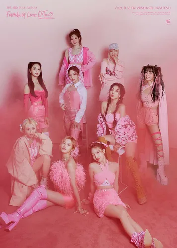 TWICE [ FORMULA OF LOVE : O+T=<3 ] 3rd Album ( RESULT FILE Ver. ) 1ea CD+1ea Photo Book+1ea Photo Card+1ea Twind Photo+1ea Folded Poster(On