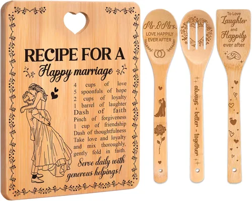 Miniatura 31 de Regalos de cumpleaños número 30 para mujeres – Regalos de cumpleaños número 30 para hombres, tabla de cortar, hecha de bambú grabada "Year 1995 News