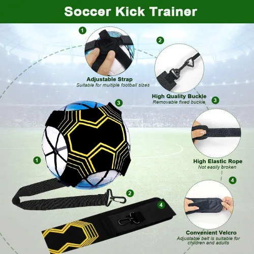 Miniatura 4 de Tapete de entrenamiento de pasos de fútbol, 35 x 24 pulgadas, tapete de fútbol con bolsa de almacenamiento y red de entrenamiento de retorno,