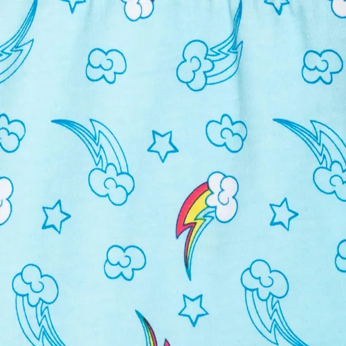 Miniatura 7 de My Little Pony Rainbow Dash Pinkie Pie - Camiseta y leggings para cosplay para niñas de niños pequeños a niños grandes