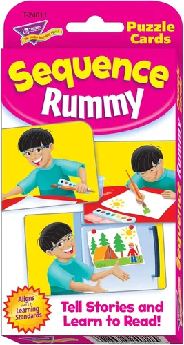 Tarjetas de desafío de secuencia Rummy