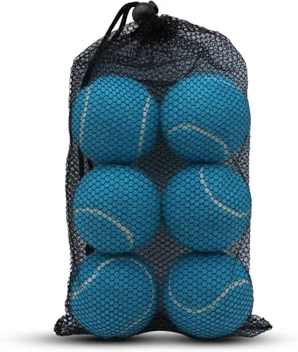 Miniatura 18 de Swingers Pelotas de tenis, pelotas de ejercicio de entrenamiento para mascotas, pelotas de tenis de práctica de alta elasticidad para principiantes