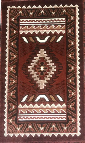Miniatura 10 de YHSF Alfombra del suroeste para sala de estar, dormitorio, cocina y más, fácil de limpiar, suave y duradera, alfombra tribal nativa americana, a