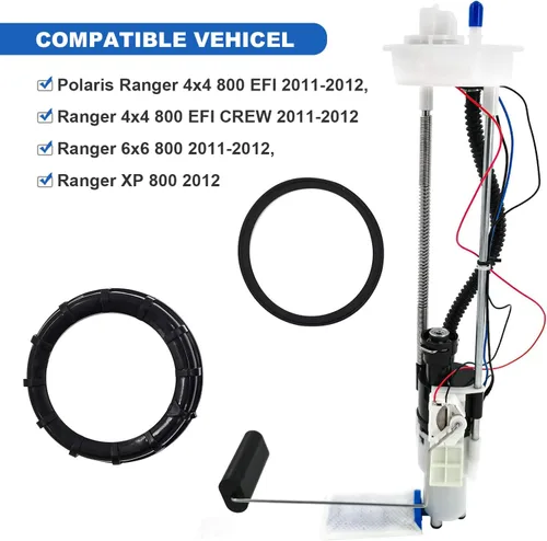 Miniatura 3 de 47-1012 Conjunto de bomba de combustible compatible con Polaris Ranger 800 EFI/XP 800/CREW 800 2011 2012 Reemplazar # 2204402 2522139 HFP-A3963
