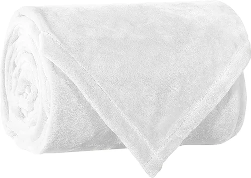 Miniatura 20 de Comfort Lab Manta de franela de felpa, suave, ligera, manta de forro polar para regalo, para sofá, cama y decoración del hogar, manta de forro polar