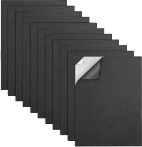 Miniatura 17 de MEARCOOH Hojas de Espuma Autoadhesivas, Blancas de 9x12 Pulgadas 2mm Papel de Espuma EVA Adhesivo para Manualidades Fabricación de Tarjetas Marcos