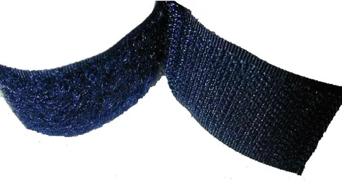 Gancho y lazo para coser azul marino de 2 pulgadas de ancho, 1 yarda de gancho y 1 yarda de lazo por paquete, 1 yarda