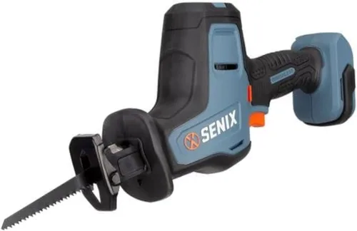 SENIX PSRX2-M2-0 X2 - Juego de herramientas eléctricas de sierra recíproca compacta de 20 voltios máximos de 7/8 pulgadas, velocidad variable, 3000