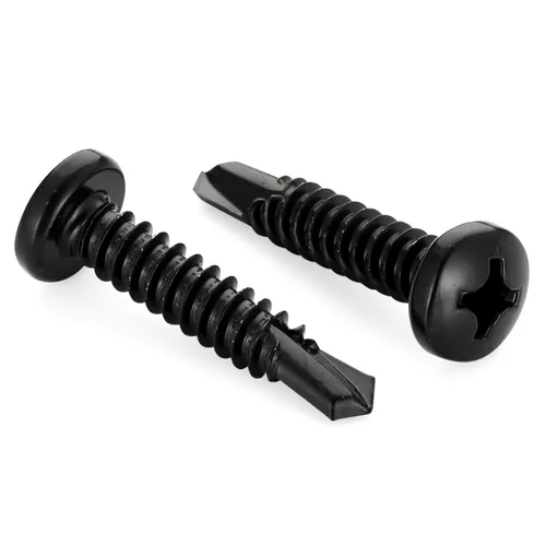 Miniatura 11 de Mellewell Tornillos autoperforantes de cabeza plana #10 x 3/4" (1/2" a 2-1/2" disponibles), tornillos autoperforantes de chapa de acero inoxidable