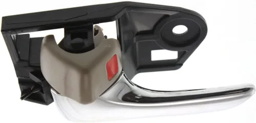 Miniatura 5 de Para Toyota Avalon 2005-2012 Manija de puerta interior delantera o trasera, lado del conductor palanca cromada Con botón de bloqueo de puerta