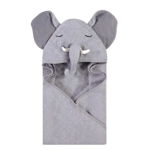 Miniatura 84 de Hudson Baby Toalla unisex de algodón con capucha con cara de animal para bebé, abeja amarilla, talla única Amarillo Bee