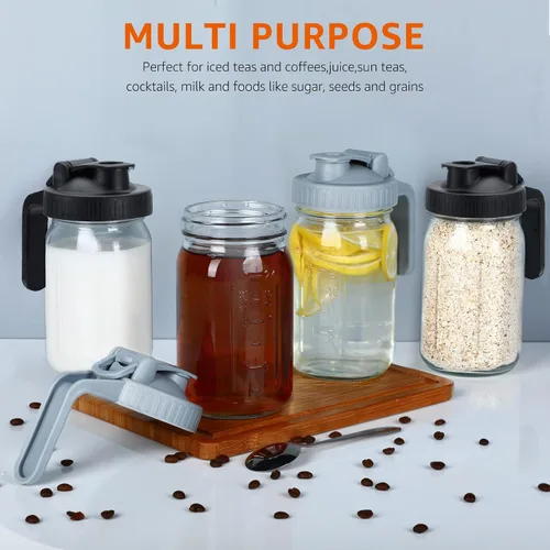 Miniatura 6 de Jrssae Cafetera fría – Jarra de cerveza fría de 32 onzas con filtro de acero inoxidable súper denso, fácil de usar, duradera y resistente, clásica