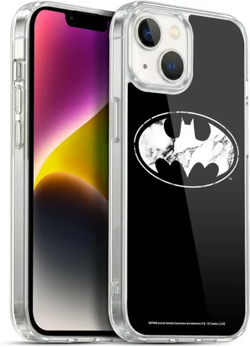 Miniatura 422 de Head Case Designs Funda de gel con licencia oficial de Batman DC Comics Bat Signal Logos [protección de grado militar] compatible con Apple iPhone 7