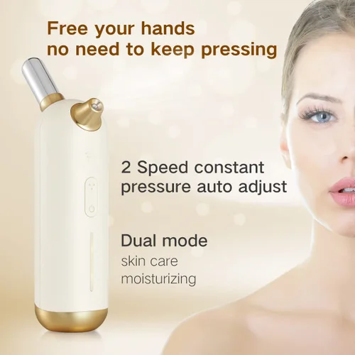 Miniatura 9 de Vapor facial Airbush,Spray de niebla de maquillaje nano para el cuidado de la piel de oxígeno, desatascando los poros y la piel hidratante