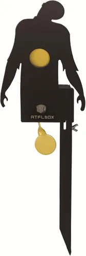 Atflbox Pistola de aire de metal Zombie Pellet BB Guns Rimfire Reset Target, clasificada para tiro y caza al aire libre calibre .177 .22