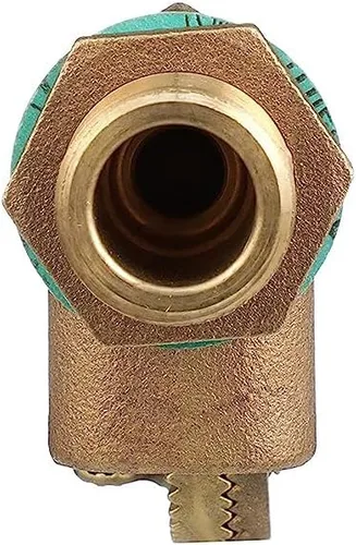 Miniatura 4 de Watts Serie ST750 Válvula de flotador de servicio estándar de bronce de 3/4", entrada y salida NPT macho, brida mecanizada, brazos dentados, sellos