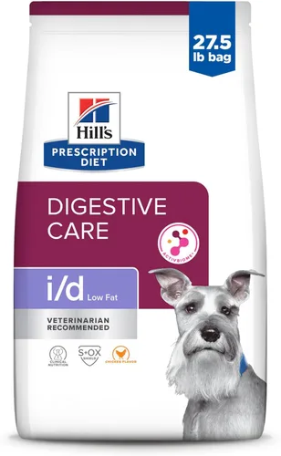 Miniatura 15 de Hill's Prescription Diet i/d Cuidado Digestivo Bajo en Grasa Sabor a Pollo Alimento Seco para Perros, Dieta Veterinaria, Bolsa de 8.5 lb