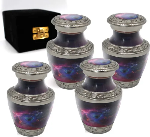 Miniatura 15 de Aurora Borealis Urna de cremación para cenizas para adultos, hombres y mujeres, Urnas de cremación personalizadas para cenizas humanas, urnas