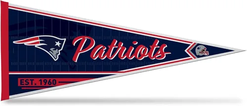 Miniatura 33 de Rico Industries NFL Football Classic - Banderín de fieltro de 12 x 30 pulgadas para decoración de pared, ideal para el hogar, dormitorio, decoración