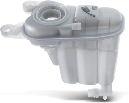 YHTAUTO Tanque de expansión del depósito de desbordamiento de recuperación de refrigerante del motor W/O tapa y sensor presurizados para Audi A4 A5